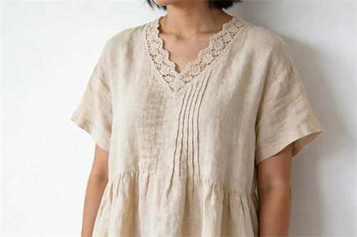 Linen summer dress