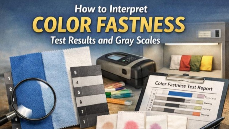 How to Interpret Color Fastness Test Results and Gray Scales