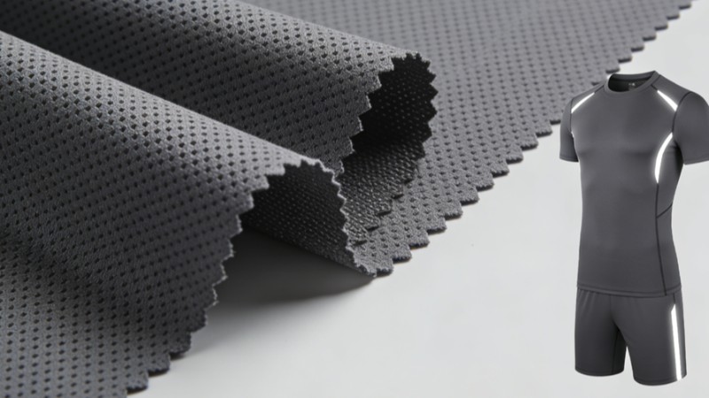 Breathable Polyester Spandex Fabric for Performance Activewear