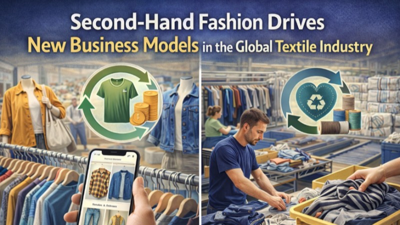 Second-Hand Fashion Drives New Business Models in the Global Textile Industr