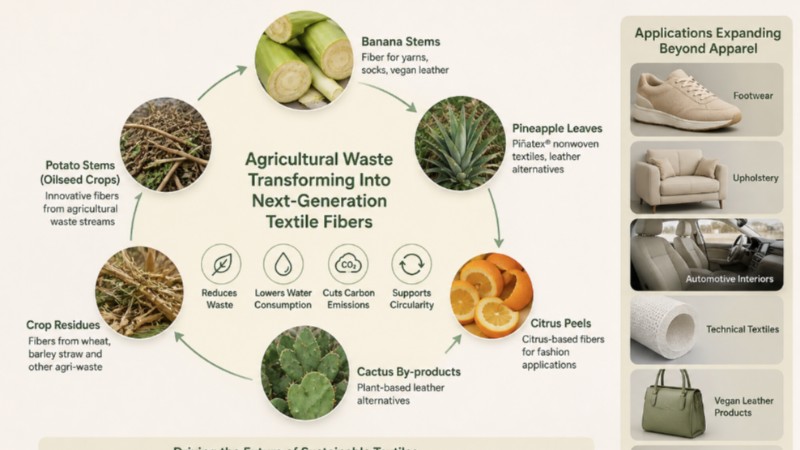 Plant-Based Textile Fibers Expand Beyond Bamboo and Hemp