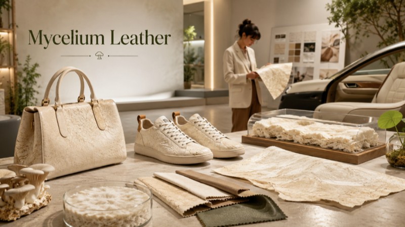 Mycelium Leather Advances Toward Commercial Use in Fashion
