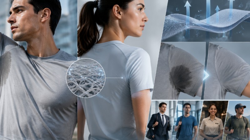 Sweat-Masking Fabrics Are Emerging as a New Direction in Performance Textiles